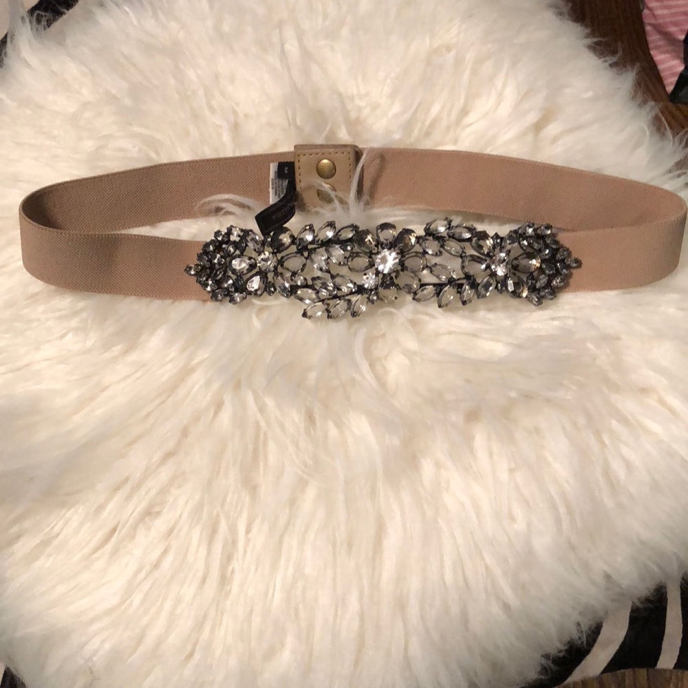 BCBG rhinestone belt